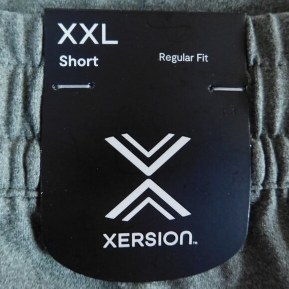 XERSION Mens Jersey Knit Athletic Shorts Regular Fit Pockets Green XXL - Picture 7 of 8